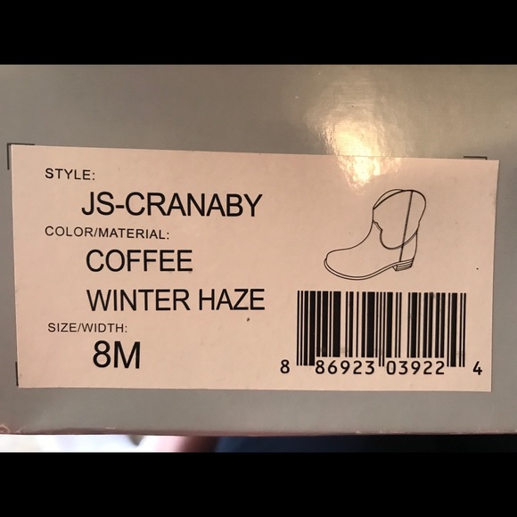 Jessica simpson cranaby leather bootie brown 8 - Picture 8 of 8